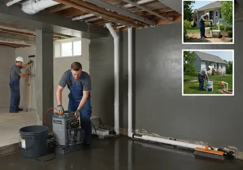 Basement Waterproofing and Flood Prevention process in Balmville, NY